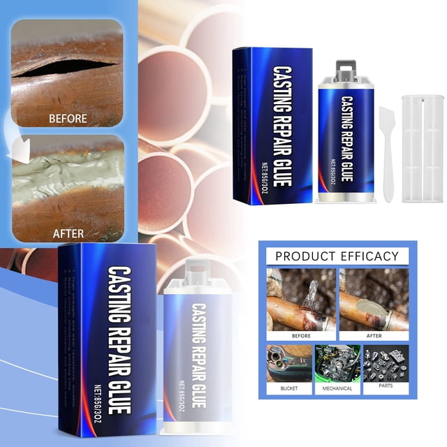 Casting Industrial Grade AB Glue Agent For Stainless Steel Copper