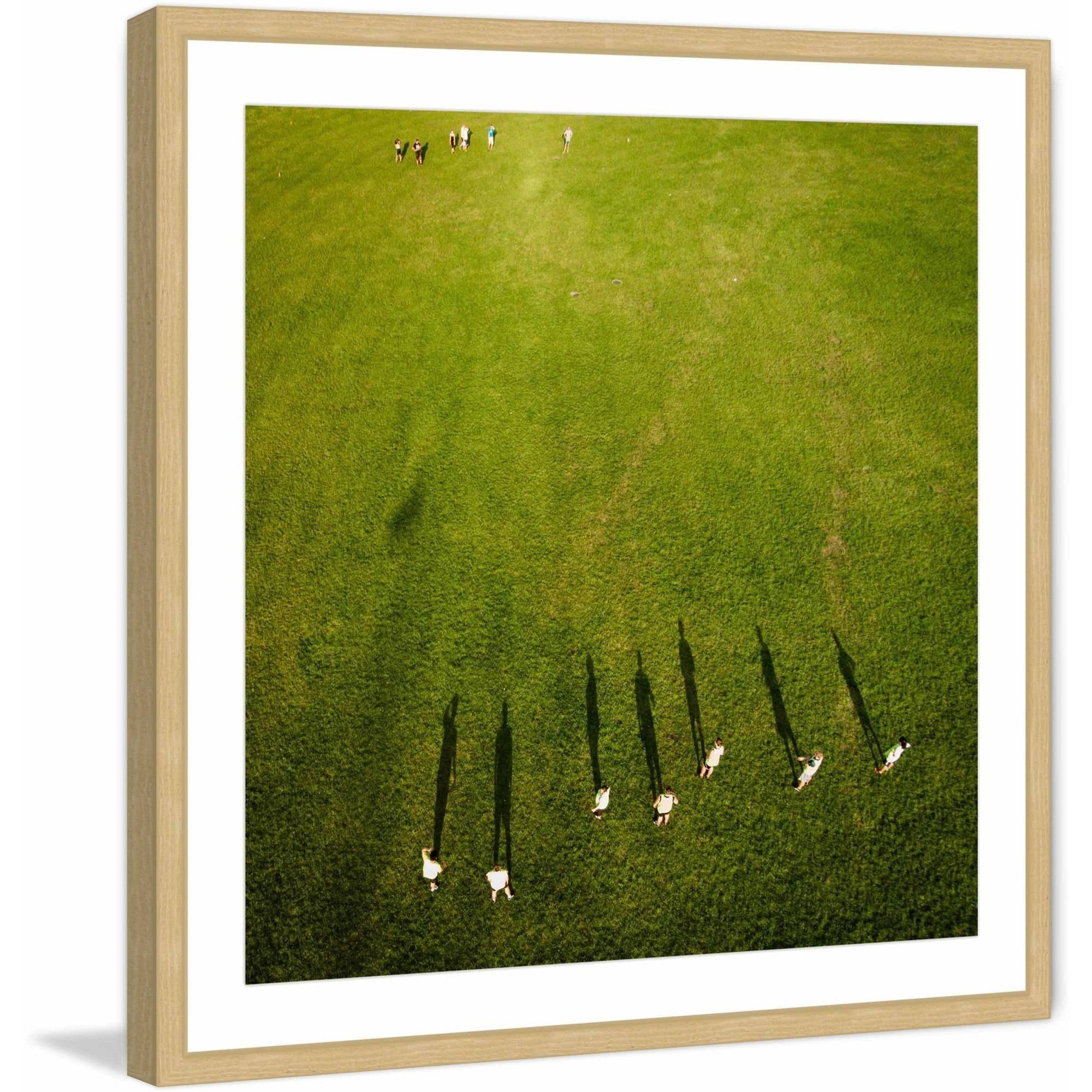 "Casting Shadows" Framed Painting Print