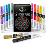 PINTAR Black & White Markers - Outline Watercolor Paint Pens - Drawing &  Calligraphy Markers - Acrylic Paint Pens for Rock Painting, Wood, Glass,  Leather, Shoes…