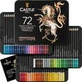 thumbnail image 1 of Castle Art Supplies 72 Colored Pencils Set, 1 of 6