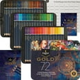 thumbnail image 1 of Castle Art Supplies Gold Standard 72 Colored Pencils Tin Set, 1 of 6