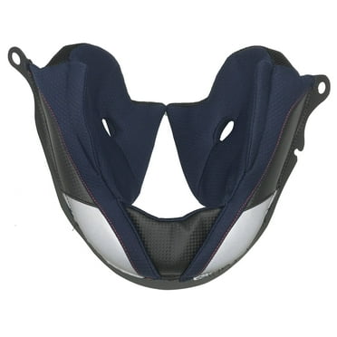 Castle Atom SV Helmet Cheek Pads/Neckpiece Blue LG