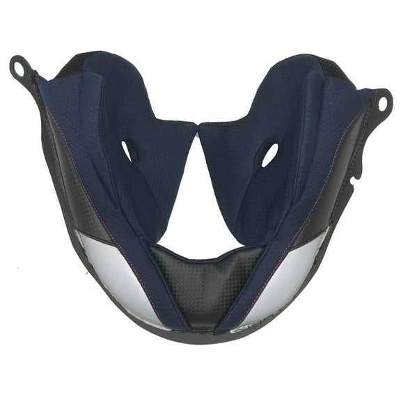 Castle Atom SV Helmet Cheek Pads/Neckpiece Blue LG