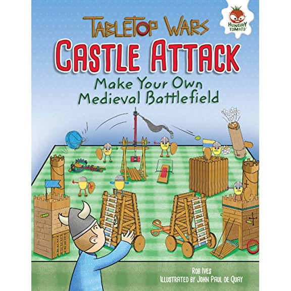 Pre-Owned Castle Attack: Make Your Own Medieval Battlefield (Library Binding) 1512406392 9781512406399