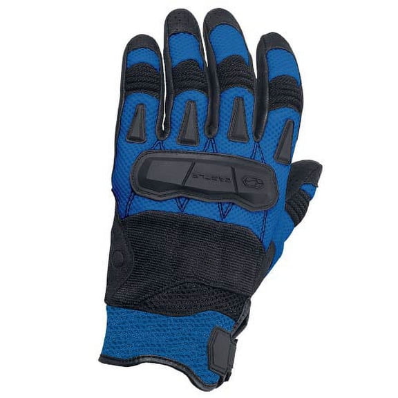 Castle Blast Air Flow Motorcycle Gloves Blue SM