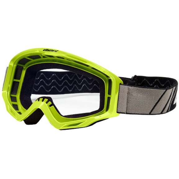 Castle Blast II MX Offroad Goggles Hi-Vis w/Clear Lens