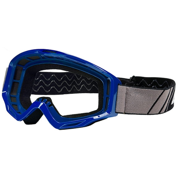 Castle Blast II MX Offroad Goggles Reflex Blue w/Clear Lens