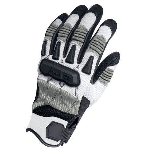 Castle Blast Womens Motorcycle Gloves White MD