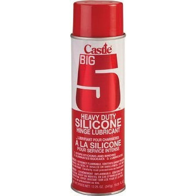 Castle C2004 Big 5 Heavy Duty Silicone Hinge Lubricant