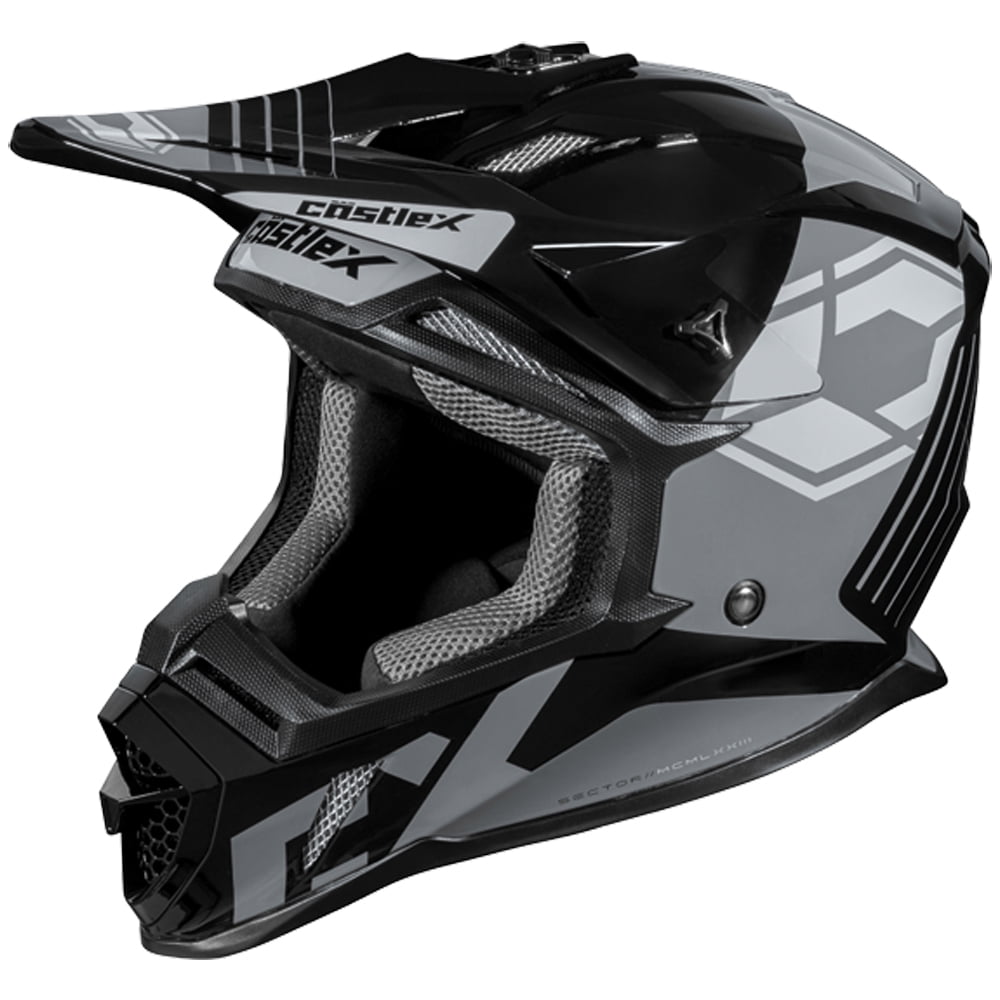 CASTLE X CX200 SECTOR HELMET Black Medium (2024)