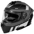 thumbnail image 1 of Castle CX935 Raid Modular Motorcycle Helmet Matte Charcoal/Silver 4XL, 1 of 4