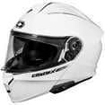 thumbnail image 1 of Castle CX935 Solid Modular Motorcycle Helmet Pearl White 3XL, 1 of 3