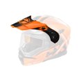 thumbnail image 1 of Castle CX950 Visor/Peak Focus Orange/White, 1 of 1