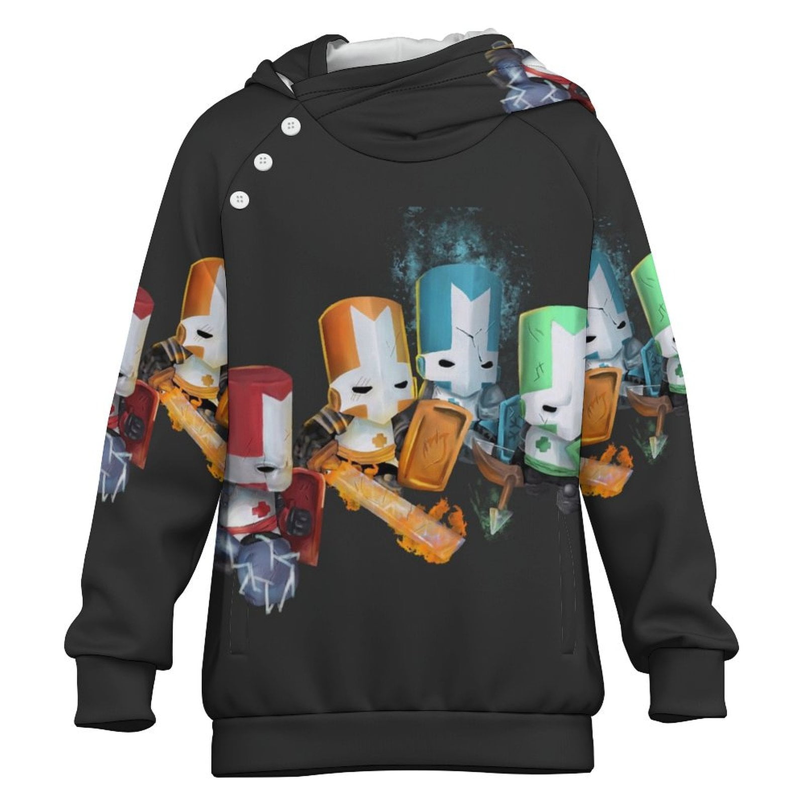 Toddler Adult W25 'Trouble Maker' Long Sleeve Sweatshirt (1-7y, Adult) - Light Heather Gray