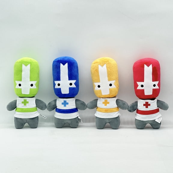 Castle Crashers Plush Toy, 10 Inches Castle Crasher Stuffed Animal Plushies For Fans, Blue Knight