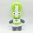 thumbnail image 1 of Castle Crashers Plush Toy, 10 Inches Castle Crasher Stuffed Animal Plushies For Fans, Green Knight, 1 of 5