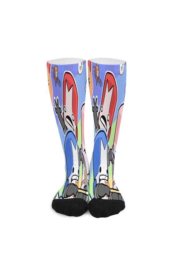 Stocking Long Socks Breathable Knee High Thigh Stockings High Socks Sport Socks for Mens Womens