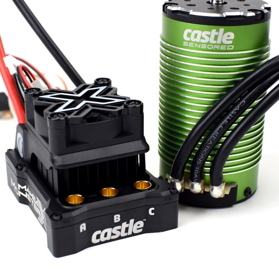 Castle Creations 1/6 Mamba Monster X 8S ESC/Motor Combo 1717-1260KV CSE010016503 Electric Motors & Accessories