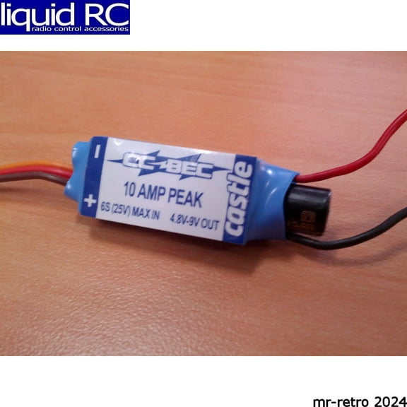 Castle Creations CCBEC 10A Peak 25V Max Input SBEC CSE010000400 Speed Controls Aircraft