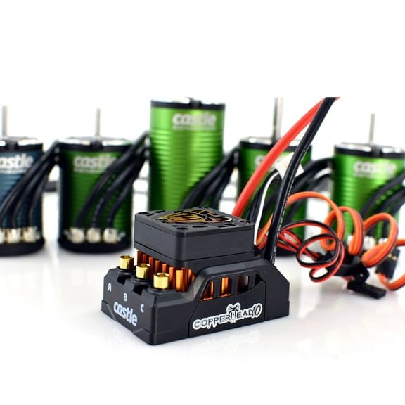 Castle Creations COPPERHEAD 10 1406-3800KV COMBO CSE10016608 Electric Motors & Accessories