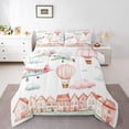 thumbnail image 1 of Castle Fairy 3-Piece Full Size Comforter Set - Kids Plane Vehicle Print, 1 of 8