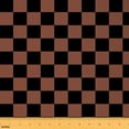 thumbnail image 1 of Castle Fairy Abstract Lattice Boy Fabric by the Yard 10 Yards,Geometric Grid Room Decor Fabric by the Yard,Minimalist Checkered Fabric for Sewing,Super Cozy Room Decor, 1 of 6