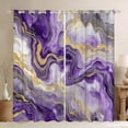 thumbnail image 1 of Castle Fairy Abstract Marble Black Out Curtains for Boys Girls Children,Gradient Marbling Watercolor Curtains Pack Of 2 (42X63 Each),Gold Metallic Bedroom Curtains,Luxury Bedroom Decor, 1 of 6