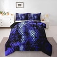 thumbnail image 1 of Castle Fairy Abstract Snake Print Queen Comforter Set,Gothic Style Bedding Comforter Set, 1 of 8
