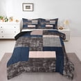 thumbnail image 1 of Castle Fairy Abstract Triangle Twin Comforter Sets,Minimalist Geometric Bedding Set, 1 of 8