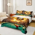 thumbnail image 1 of Castle Fairy Adults Snooker Billiards Twin Sheet Sets,Abstract Ball Game Bedding, 1 of 7