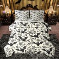 thumbnail image 1 of Castle Fairy Animal Bats Twin Bedding Sets,Chic Floral Rose Bedding Comforter Set, 1 of 8