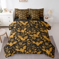 thumbnail image 1 of Castle Fairy Animal Bats Twin Bedding Sets,Chic Floral Rose Bedding Comforter Set, 1 of 8