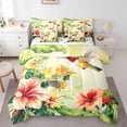 thumbnail image 1 of Castle Fairy Animal Hummingbird Twin Bedding Sets,Chic Flowers Bedding Comforter Set, 1 of 8