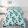 thumbnail image 1 of Castle Fairy Animal Snake Full Size Comforter Sets,Bohemian Moon Stars Bedding Sets, 1 of 8