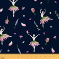 thumbnail image 1 of Castle Fairy Ballet Girl Fabric by the Yard 1 Yard,Dance Theme Home Decor Fabric by the Yard,Chic Flower Room Decor Fabric by the Yard,Luxury Bedroom Decor, 1 of 6