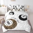 thumbnail image 1 of Castle Fairy Billiards Print Twin Bedding Sets,Snooker Sport Bedding Comforter Set, 1 of 8
