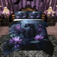 thumbnail image 1 of Castle Fairy Dragon Lotus Comforter Set, Full, 3-Piece, 1 of 8