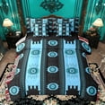 thumbnail image 1 of Castle Fairy Bohemian Aztec Bedding Comforter Set,Exotic Style Full Bedding Set, 1 of 8