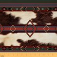 thumbnail image 1 of Castle Fairy Bohemian Aztec Fabric by the Yard 5 Yard,Cow Print Sewing Fabric,Brown Red Fabric for Sewing,Microfiber Teenager Bedroom Decor, 1 of 6