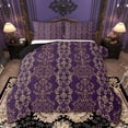 thumbnail image 1 of Castle Fairy Bohemian Damask Queen Comforter Set,Traditional Flower Bedding Comforter Set, 1 of 8