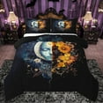 thumbnail image 1 of Castle Fairy Bohemian Moon Sun 3 Pieces Queen Comforter Set for Female Men Adults,Traditional Chic Floral Ultra Soft Bedding Sets,Exotic Style Bedding Comforter Set Breathable,Luxury Bedroom Decor, 1 of 8