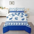 thumbnail image 1 of Castle Fairy Bohemian Paisley Twin Comforter Sets,Traditional Flower Bedding Set, 1 of 8