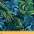 thumbnail image 1 of Castle Fairy Botanical Theme Fabric by the Yard 10 Yards,Tropical Plants Room Decor Fabric by the Yard,Tree Leaves Fabric for Sewing,Ultra Soft Home Decor, 1 of 6
