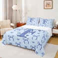 thumbnail image 1 of Castle Fairy Initial F 4-Piece King Size Bed Sheets, 1 of 7