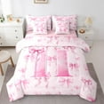 thumbnail image 1 of Castle Fairy Bowtie Personalized Initial H Bedding Comforter Set,Dreamy Queen Bedding Sets, 1 of 8