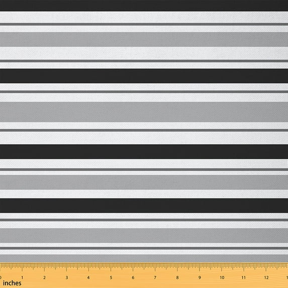 Castle Fairy Boys Abstract Vintage Fabric by the Yard 1 Yard,Geometric Lines Home Decor Fabric by the Yard,Minimalist Stripes Room Decor Fabric by the Yard,Microfiber Bedroom Decor