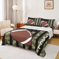 thumbnail image 1 of Castle Fairy Boys Gamer Football 4 Pieces Queen Sheet Sets for Teenagers,Abstract Camouflage Ultra Soft Flat Sheet,USA Flag Queen Fitted Sheet,Ultra Soft Home Decor, 1 of 7