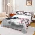 thumbnail image 1 of Castle Fairy Boys Girls Cherry Blossoms Queen Sheet Sets,Japanese Style Bed Set, 1 of 7