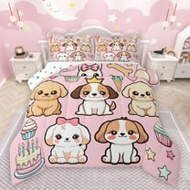 Castle Fairy 2-Piece Twin Comforter Set - Dog Dessert