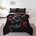 thumbnail image 1 of Castle Fairy Boys Girls Magical Dragon Twin Comforter Sets,Gothic Style Bedding Set, 1 of 8